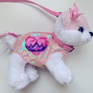 Poodle & Co Cute Kitten Purse for kids- Sequin Kitten bag